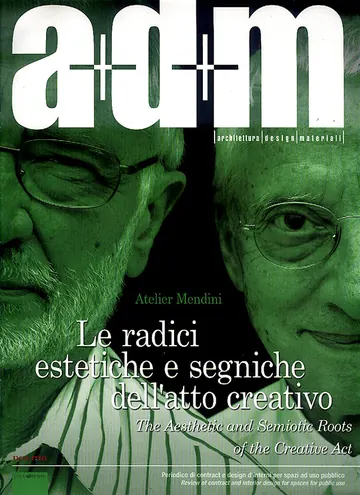 Copertina di «a+d+m», architettura design materiali